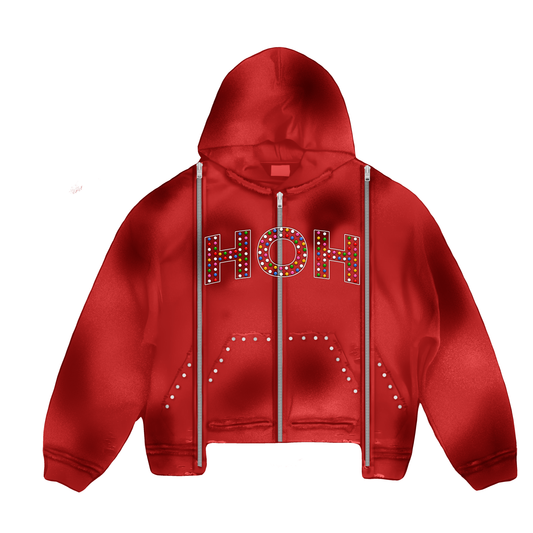 Red jacket