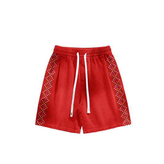 Red shorts